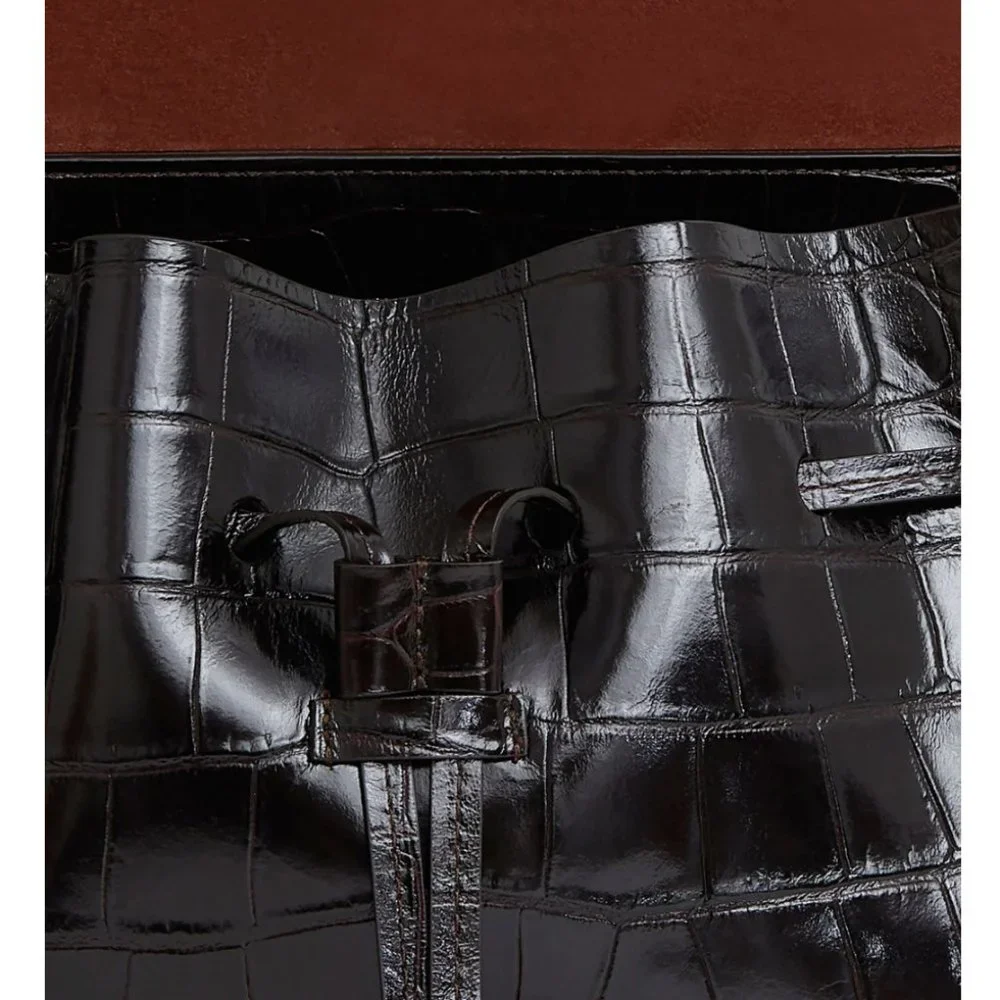 Mansur Gavriel crocodile-embossed leather bag - Picture 5 of 6